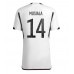 Günstige Deutschland Jamal Musiala #14 Heim Fussballtrikot WM 2022 Kurzarm